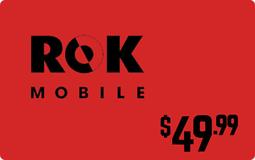 Rok Mobile $49 refill